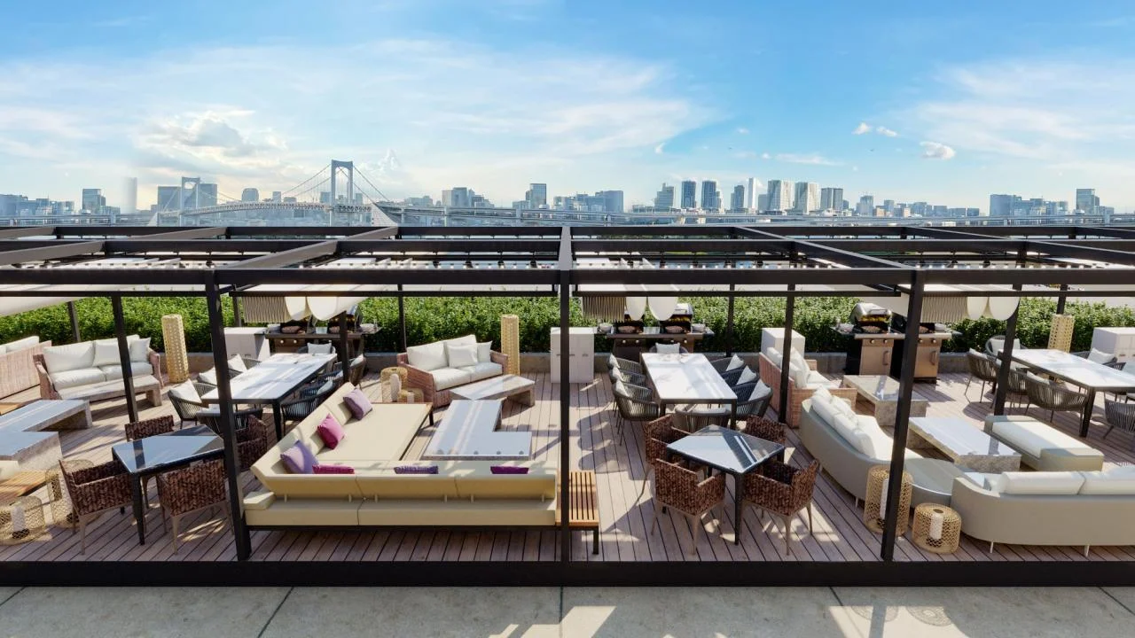 THE BBQ BEACH in AQUA CITY ODAIBA｜アクアシティお台場